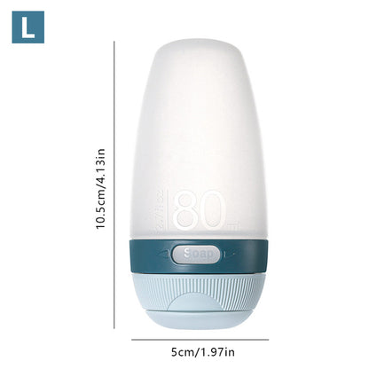 Portable Silicone Refillable Travel Bottle for Shampoo