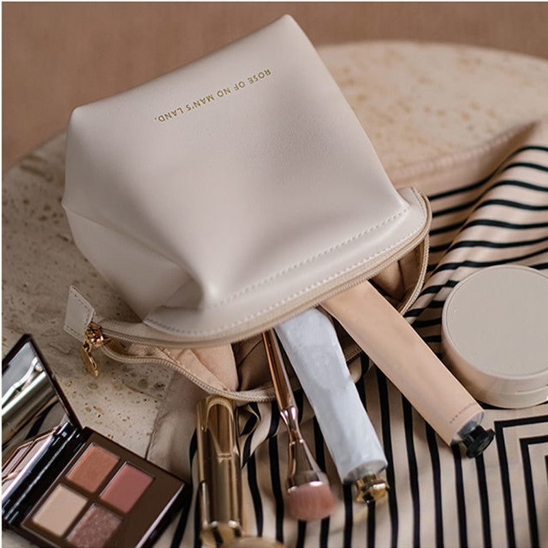Mini Makeup Bags - Waterproof PU Leather Travel Set