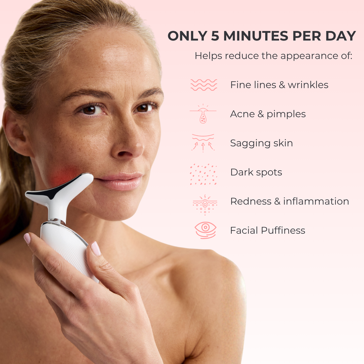 Zovya™ 3-in-1 LED Face Sculptor