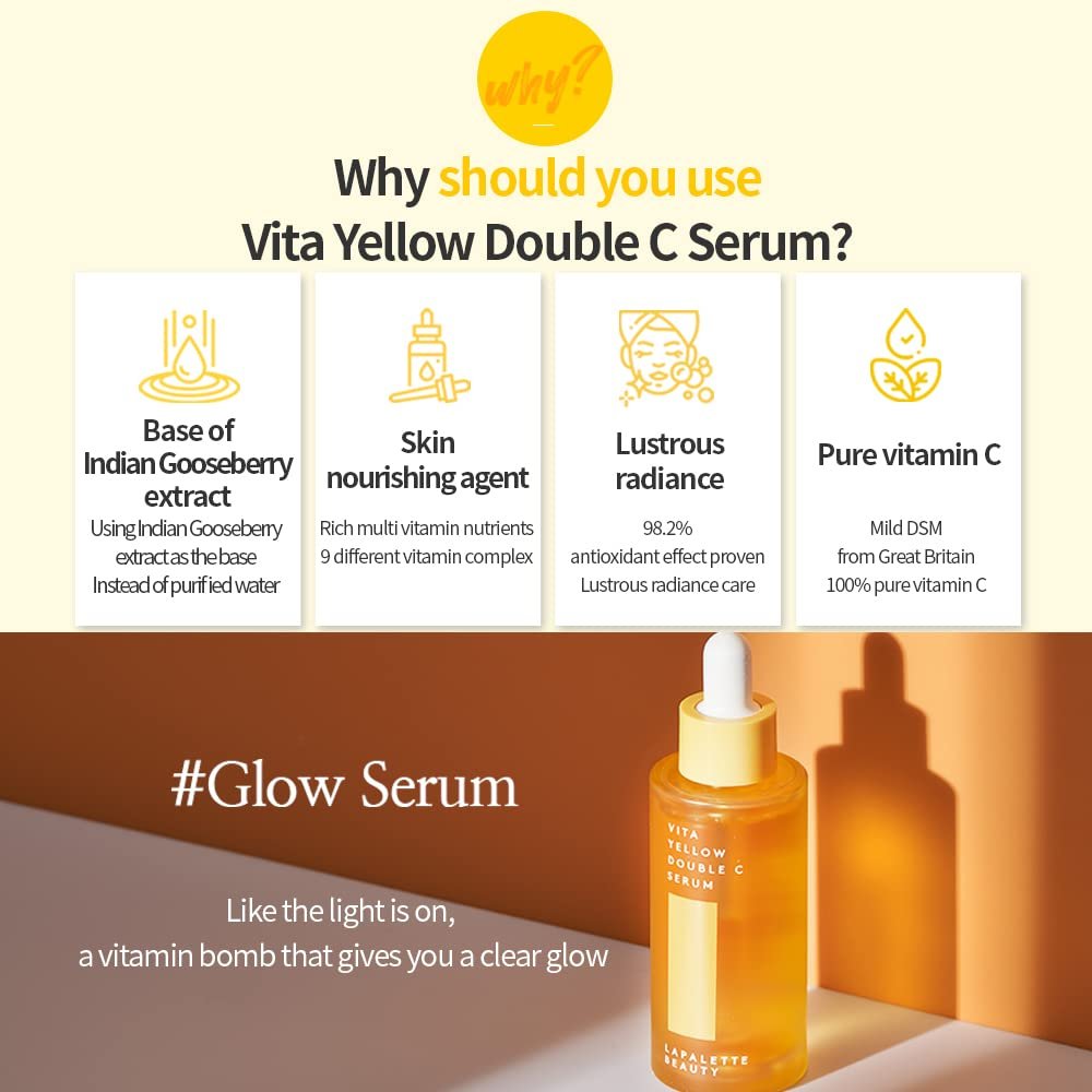 Lapalette Beauty Vita Yellow Double C Serum — SOLD OUT