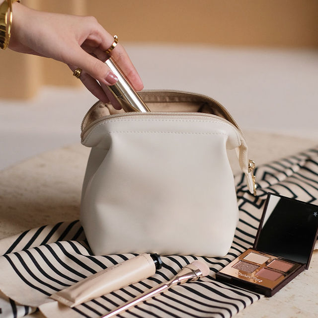 Mini Makeup Bags - Waterproof PU Leather Travel Set