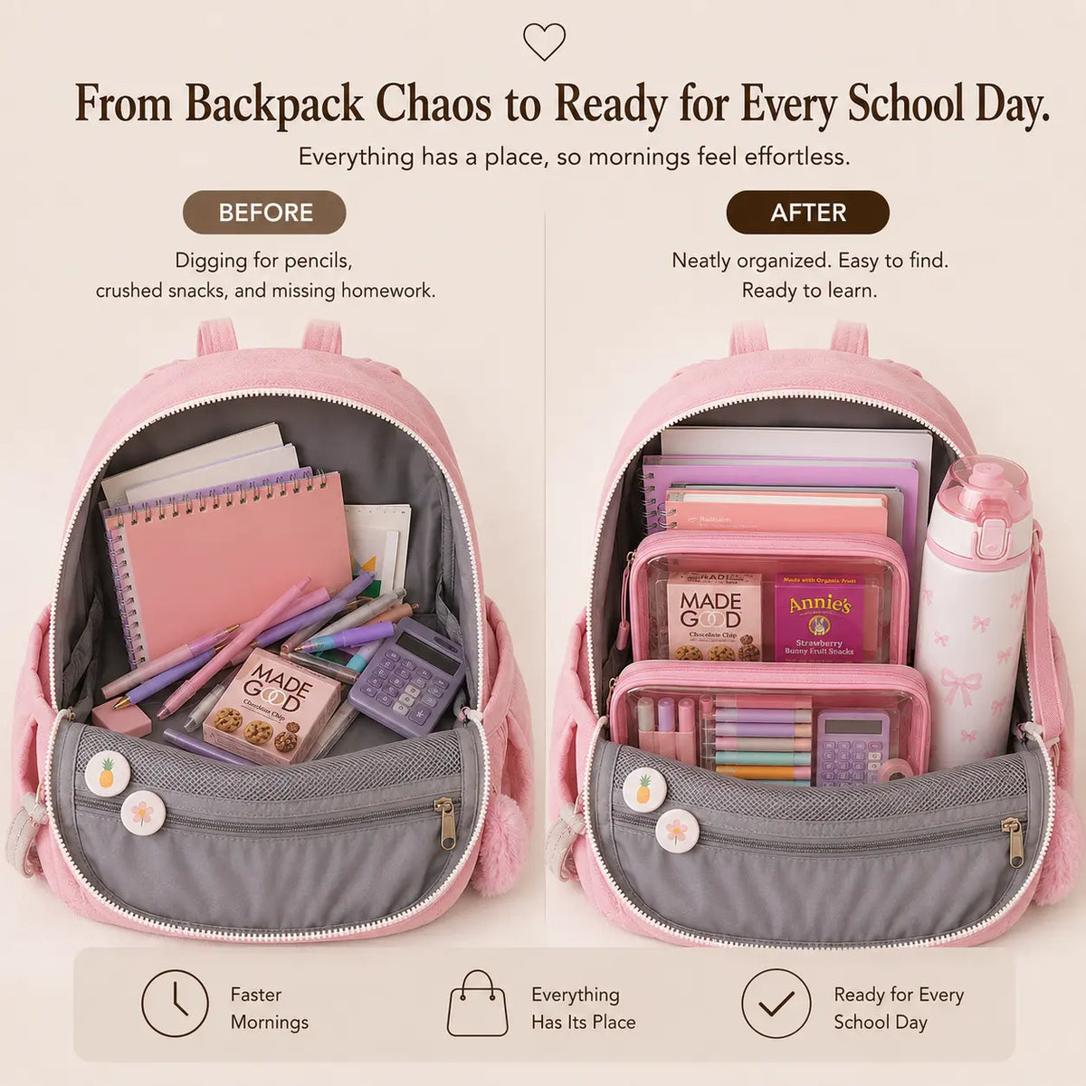 School Essentials Organizer Cases