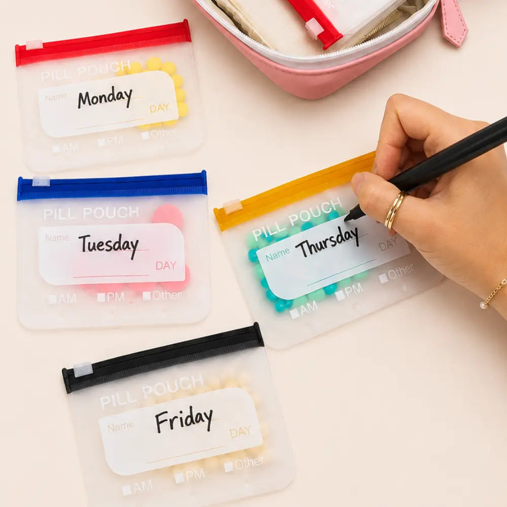 Luxe Pill Organizer Bag